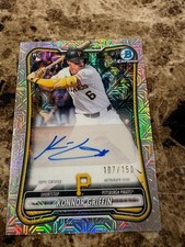 KONNOR GRIFFIN 2026 Bowman Chrome Mojo Refractor Auto Autograph Rookie /150 picture