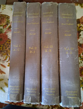 James Savage Genealogical Dictionary First Settlers of New England 4 Vol HC 1969 picture