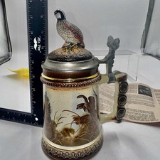 Vtg Gerz Pat Ford Bobwhite Quail Stein #1279/1950 OHI-003 Ltd Ed w/COA picture