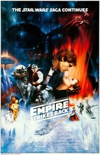 1980 Star Wars Episode V The Empire Strikes Back Movie Poster 11X17 Vader 🔥 picture