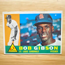 Topps 1960 Bob Gibson St. Louis Cardinals #73 Baseball Card Base Set picture