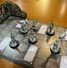 d&d miniature Elves & Dwarves Lot picture