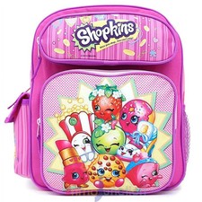 Shopkins Toddler SMALL Backpack 12 X 10 X 4 inch Pink Brand New School backpack picture