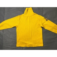 Vintage Ribbed Dobie Yellow Turtleneck picture