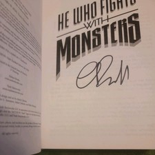 He Who Fights with Monsters, Book 1, SIGNED, FIRST PRINT, Travis Deverell picture