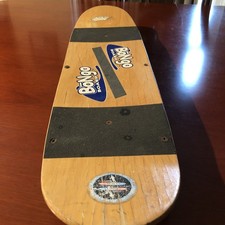 Vintage Bongo Board Wooden Balance Board ( No Roller ) Fitness Exercise Toy picture