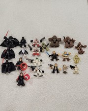 Hasbro Playskool Star Wars Galactic Heroes Lot of 21 - Vader Leia Chewy etc picture