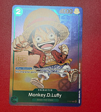Monkey.D.Luffy P-037 One Piece Promotion Cards Promo 1st Anniversary English picture