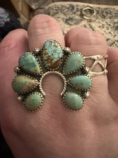 Cripple Creek And Number 8 Turquoise Ring picture