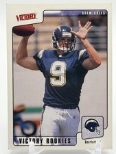 2001 Upper Deck Victory Drew Brees Victory Rookies #415 Saints HOF picture