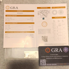 GRA Certified Tiffany Blue Round Moissanite 6.5mm VVS1 Excellent Cut qty 10 picture