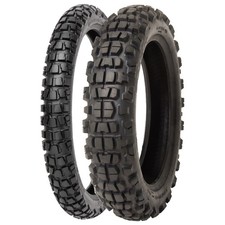 Tusk Waypoint Motorcycle Tire Set 90/90-21 (54R) and 120/90-18 (65R) Tube Type picture