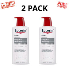 Eucerin Original Healing Body Lotion Fragrance Free 16.9 fl oz Skin Care, 2 Pack picture