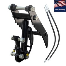L-Shaped 3-Holes Bracket Hydraulic Thumb Clip Fits Mini Excavators Attachments picture
