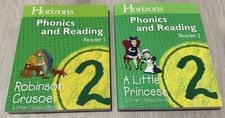 Horizons Phonics and Reading 2nd Grade Readers 1 & 2 Set NEW picture