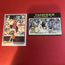 1971 Topps - #5 Thurman Munson and 1978 Topps - #60 Thurman Munson picture
