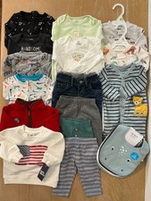 Carter's, Levi's, Nike, Others Infant Boys Clothing Lot of 16 Size 0-3, 3 Months picture