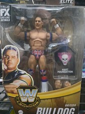 Mattel WWE Legends Elite British Bulldog Action Figure - (HWJ92) Shelf Wear picture