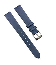 Satin Watch Band w Quick Release pin Blue (12mm, 14mm, 16mm, 18mm, 20mm) picture