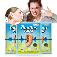 12/24Pc Tinnitus Treatment Patch Prevent Hearing Loss Ear Relief Medical Plaster picture