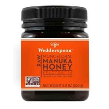 Wedderspoon Raw New Zealand Monofloral Manuka Honey KFactor 16 - NET WT. 8.8 OZ picture