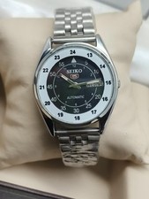 Vintage Seiko 5 Automatic Men's Wrist Watch, Day&Date Stainless steel band picture