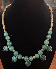 Etruscan style aventurine necklace by Antiquities picture