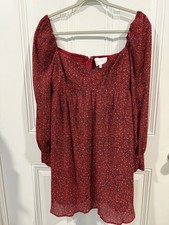 NWT Charles Henry Nordstrom Floral Ruffle Dress picture