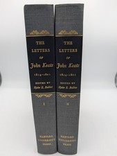 THE LETTERS OF JOHN KEATS 1814-1821 Volume 1 and 2 picture