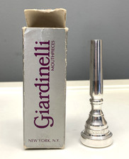 Vintage Giardinelli New York 6VS 1-Piece Silver Trumpet Mouthpiece - EX COND picture