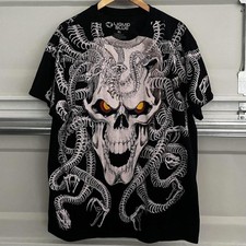 Black liquid blue T-shirts XL picture