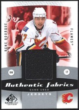 2010/11 UD SP Game Used RENE BOURQUE 