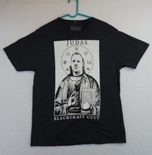 WWE Chris Jerico Judas Blackcraft Graphic Black T-shirt Mens Large picture