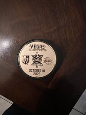 Vegas Golden Knights  X Year Commemorative Puck 10.10.26 picture