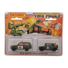 Matchbox Superfast TP-12 Vintage Military Police & Field Car 1975 Lesney picture