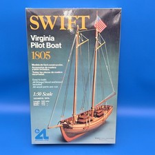 1982 ARTESANIA LATINA 1:50 Scale Model Wooden 1805 SWIFT Virginia Pilot Boat Kit picture