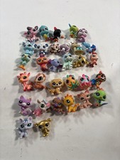 Littlest Pet Shop Hasbro Mini Figures Lot Of 30+ Animals Dinosaurs Toy Loose picture