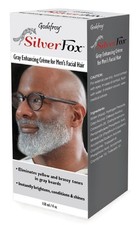 Godefroy Silver Fox Men's Silver And Gray Beard Brightener For Ethnic  picture