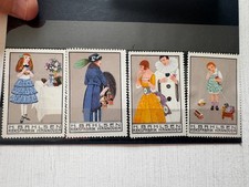 4-  1915 Cinderella Stamps for H. Bahlsen Keksfabrik Hannover by Mela Kohler picture