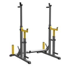 K KiNGKANG Adjustable Squat Rack,Multi-Function Barbell Rack for Weight Lifting picture