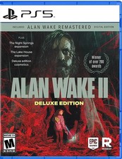 Alan Wake 2 Deluxe Edition - PlayStation 5 - NEW & SEALED FREE US SHIPPING picture