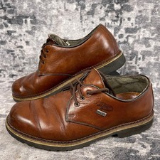Meindl Active Leather Shoes Mens Size 11 Brown Gore Tex Waterproof German Oxford picture