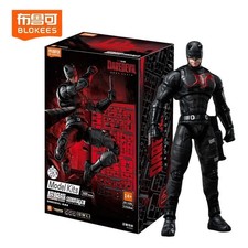 BLOKEES Daredevil Born Again Champion Class 14 Poseable Model Kit Action Figure picture