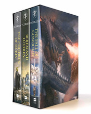 Tolkien The Great Tales of Middle-Earth 3-Book Box Set (Fantasy, English) picture