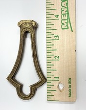 Antique Early 1900s 1920s Solid Bronze Brass Light Lamp Finial 1/4” Threaded picture