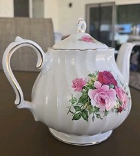 Vintage Sadler England White with Pink Roses . picture