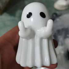 Funny Halloween Spooky Figurine - Horror Resin Middle Finger Statue picture