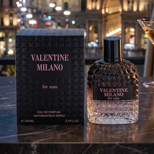 Valentine Milano for Men Eau de Parfum Spray, Regular Size 3.4 fl oz picture