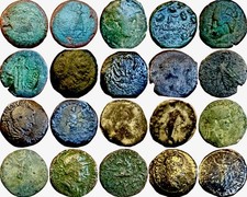 Spectacular Lot Of 10 Ancient Greek And Roman Coins Includes Scarce Types 🤩👀 picture