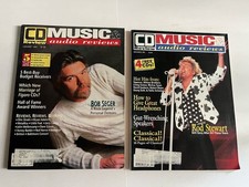 CD REVIEW Music Audio Reviews Magazine Lot of 2 Nov 1991 Jan 1992 Good Condition picture